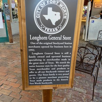 Longhorn General Store - the location of the longhorn general store - Gift Shops Near Me - Fort Worth, Texas
