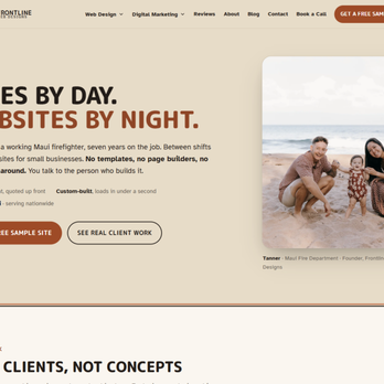 Frontline Web Designs - Our own site, frontlinewebdesigns.com - Web Design Near Me - Wailuku, Hawaii Frontline Web Designs - Our own site, frontlinewebdesigns.com - Web Design Near Me - Wailuku, Hawaii