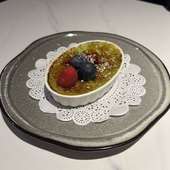 Southeast Impression - Pandan creme brulee - Thai Near Me - Fairfax, Virginia