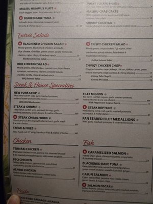 Menu photo 6 Malibu Grill Bloomington, IN