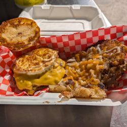 Smashed and Fried - Sunrise Smash - breakfast sandwich