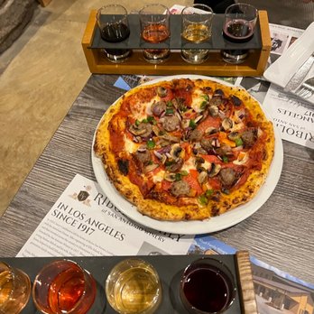 San Antonio Winery - Combo pizza - Wineries Near Me - Paso Robles, California