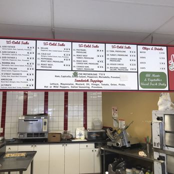 Mother Rucker's Subs - The menu - Sandwiches Near Me - Washington, DC, District of Columbia