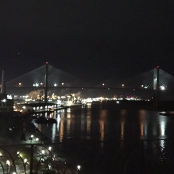 Hyatt Regency Savannah - Night views from the fourth-floor terrace - Hotels Near Me - Savannah, Georgia Hyatt Regency Savannah - Night views from the fourth-floor terrace - Hotels Near Me - Savannah, Georgia