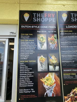 Menu photo 8 The Fry Shoppe Winter Park, FL