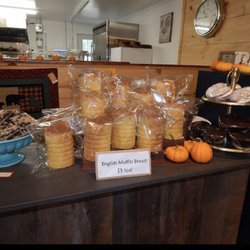 Green Acres Country Store - Homemade English muffins, and blueberry squares