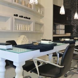 Asha SalonSpa - Rockford - Our beautiful nail bar at Asha SalonSpa in Rockford. Experience the best manicures, pedicures and nail treatments in Rockford, IL.