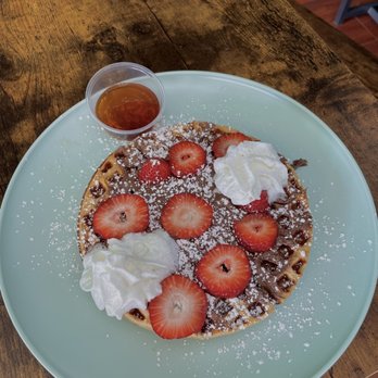 Healthy Hub 561 - strawberry hazlenut protein waffles - Juice Bars & Smoothies Near Me - Greenacres, Florida Healthy Hub 561 - strawberry hazlenut protein waffles - Juice Bars & Smoothies Near Me - Greenacres, Florida