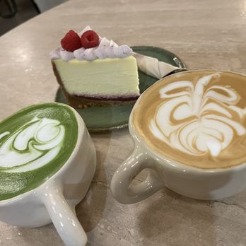 Hinar - Cheese cake, decaf latte, matcha latte - Cafes Near Me - San Diego, California