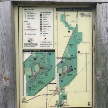 Banning State Park - Trail map - Parks Near Me - Sandstone, Minnesota