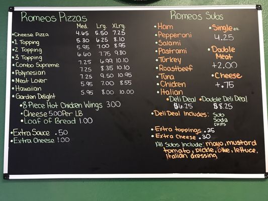 Menu photo 5 Romeo's Pizza and Sandwich Shop Madera, CA Menu photo 5 Romeo's Pizza and Sandwich Shop Madera, CA