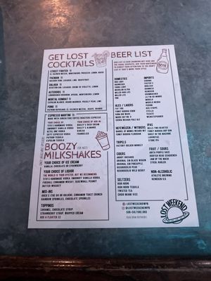 Menu photo 2 Lost Weekend West Palm Beach, FL