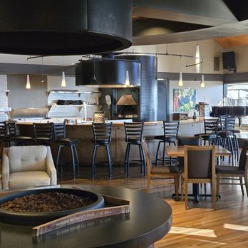 Willamette Valley Vineyards - The back bar and woodfired pizza oven - Wineries Near Me - Turner, Oregon Willamette Valley Vineyards - The back bar and woodfired pizza oven - Wineries Near Me - Turner, Oregon
