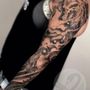 Photo of Swan and Sword Tattoo