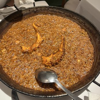 La Taberna de Peñalver - Octopus paella - Spanish Near Me - Madrid, M