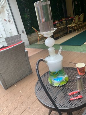 Hookah bar at Aura by null