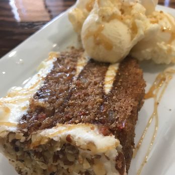 Great American Steakburger - Carrot cake with ice cream - Seafood Near Me - El Paso, Texas Great American Steakburger - Carrot cake with ice cream - Seafood Near Me - El Paso, Texas