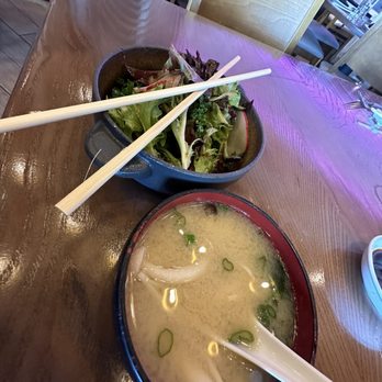 Roka Akor - Oak Brook - Miso soup and salad - Japanese Near Me - Oak Brook, Illinois Roka Akor - Oak Brook - Miso soup and salad - Japanese Near Me - Oak Brook, Illinois