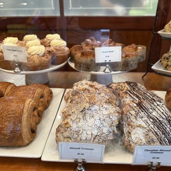 Bouchon Bakery - We had the almond but the chocolate almond looks good too - Bakeries Near Me - Yountville, California