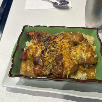 Chrisly Cafe - Baked Curry pork chop rice - Hong Kong Style Cafe Near Me - Markham, Ontario