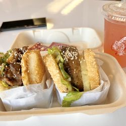 Koja Kitchen - The Original Koja VS Teriyaki Zen Koja Strawberry Mango Mint Lemonade