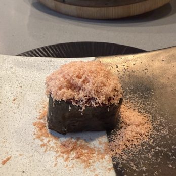 jū-ni - Ikura with monkfish pate - Japanese Near Me - San Francisco, California
