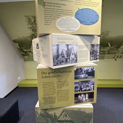 Dreieich - Museum - Blick in die, ebenso sehenswerte wie preisgekrönte, Dauerausstellung zur Historie der Region