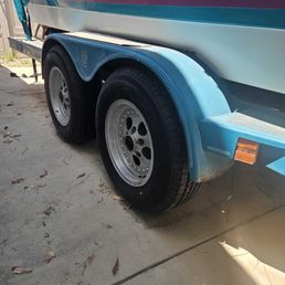 Brand new tires! Brand new tires!