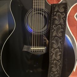 Laguna Hills Music - My Taylor 324ce Blacktop setup by John.