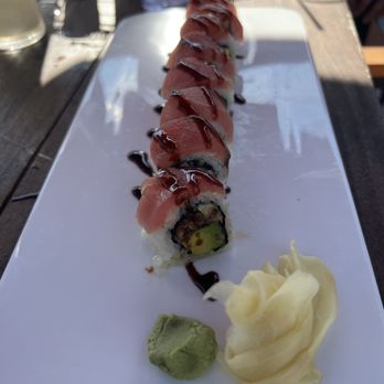 Pier 37 Boathouse - Flying Dragon Roll - Seafood Near Me - Falmouth, Massachusetts
