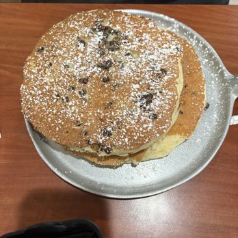 Lilys Diner - 3 chocolate chip pancakes - American Near Me - Lafayette, Indiana Lilys Diner - 3 chocolate chip pancakes - American Near Me - Lafayette, Indiana