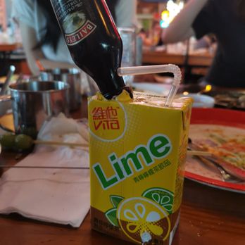 Tasty BBQ & Beer Bar - Bailey's + Lime Tea Drink - Chinese Near Me - Richmond, British Columbia Tasty BBQ & Beer Bar - Bailey's + Lime Tea Drink - Chinese Near Me - Richmond, British Columbia