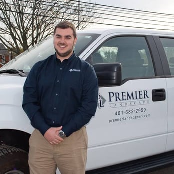 Premier Gunite Pools - a man standing in front of a truck - Landscaping Near Me - Portsmouth, Rhode Island Premier Gunite Pools - a man standing in front of a truck - Landscaping Near Me - Portsmouth, Rhode Island