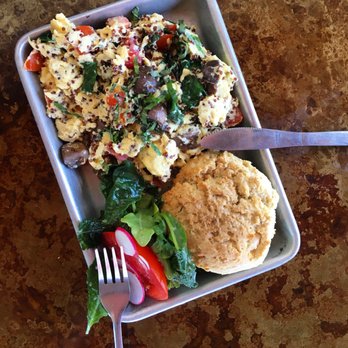 Biscuit Head - Quinoa scramble with vegan/GF biscuit - Bakeries Near Me - Asheville, North Carolina Biscuit Head - Quinoa scramble with vegan/GF biscuit - Bakeries Near Me - Asheville, North Carolina