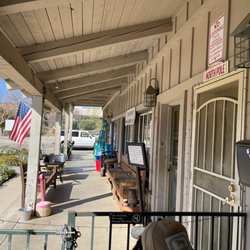 Agua Dulce Hardware - Front porch is welcoming and clean.
