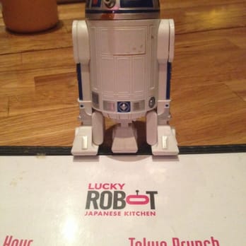 Lucky Robot Restaurant - R2D2 soy sauce!! - Sushi Bars Near Me - Austin, Texas