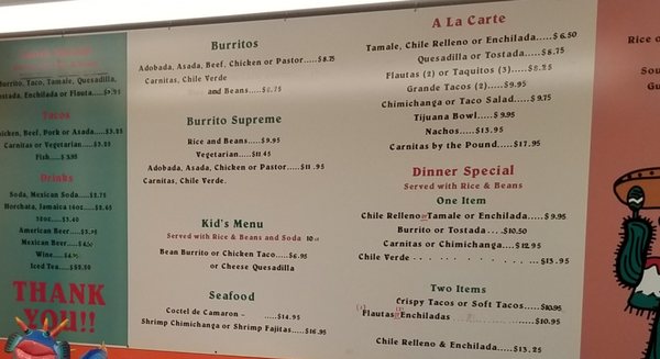 Menu photo 1 Tijuana Taqueria Placerville, CA Menu photo 1 Tijuana Taqueria Placerville, CA