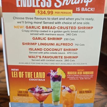Red Lobster - Endless shrimp $34.99 - Seafood Near Me - Scarborough, Ontario Red Lobster - Endless shrimp $34.99 - Seafood Near Me - Scarborough, Ontario