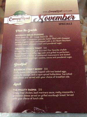 Menu photo 5 Canopy Road Cafe - Tallahassee Tallahassee, FL