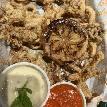 Tony C's Pizza & Beer Garden - Fried Calamari - Italian Near Me - Kyle, Texas Tony C's Pizza & Beer Garden - Fried Calamari - Italian Near Me - Kyle, Texas