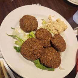 Falafel doesn't look amazing but tastes amazing