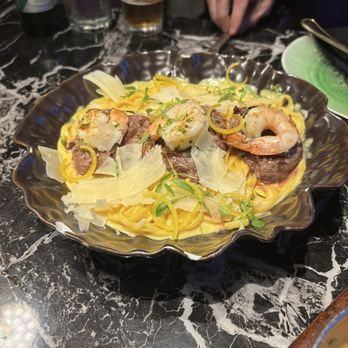 CVI.CHE 105 - Linguini "Mar Y Tierra 105" - Peruvian Near Me - Miami, Florida