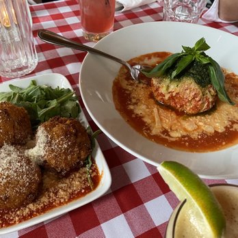 Gio Rana's Really Really Nice Restaurant - giant meatball - Italian Near Me - Toronto, Ontario Gio Rana's Really Really Nice Restaurant - giant meatball - Italian Near Me - Toronto, Ontario