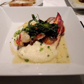 Gary Danko - Roast Maine Lobster with Potato Purée, Chanterelle Mushrooms, Edamame and Tarragon - New American Near Me - San Francisco, California