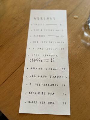 Menu photo 6 Stage Victoria, BC