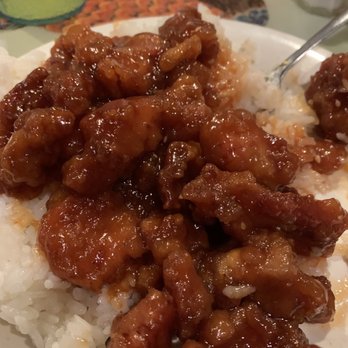 Asian Star China Buffet - Sesame chicken & white rice - Chinese Near Me - Reynoldsburg, Ohio