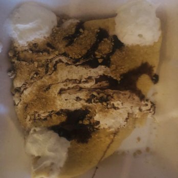 Mr Riko Loko - S'mores Crepe. It's heavenly! - Ice Cream & Frozen Yogurt Near Me - Tinley Park, Illinois