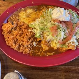Dos Enchiladas De Queso / Two Cheese Enchiladas