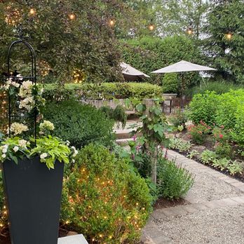 The Orchid House Winery - The out door gardens and seating, STUNNING - Wineries Near Me - Aurora, Ohio