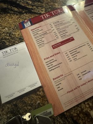 Menu photo 2 Tik Tok Portland, OR Menu photo 2 Tik Tok Portland, OR